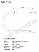 Датчик температуры Y11SENS01.00, T9411, тип PT1000