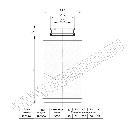 PF 0050 сменный элемент картридж фильтра маслоотделителя OMI PF 0050