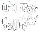 ROTORCOMP EVO 3 G - винтовой блок воздушного компрессора с редуктором (V - вертикальный, H - горизонтальный)