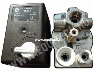 РЕЛЕ ДАВЛЕНИЯ CONDOR MDR-3/11;F4 G 1/2;E/A;EV S;PG;R3/6,3 маностат